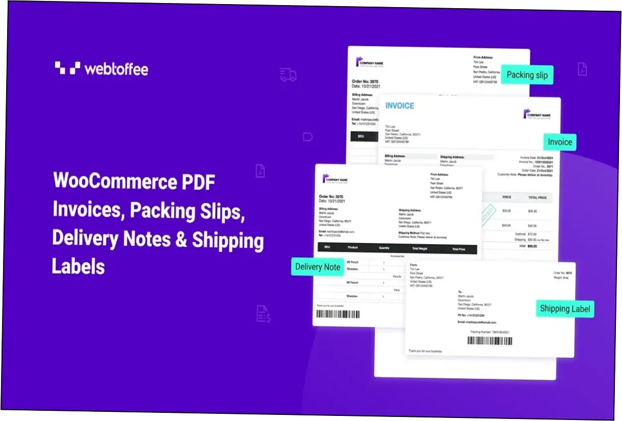 WooCommerce PDF Invoices Packing Slips Nulled